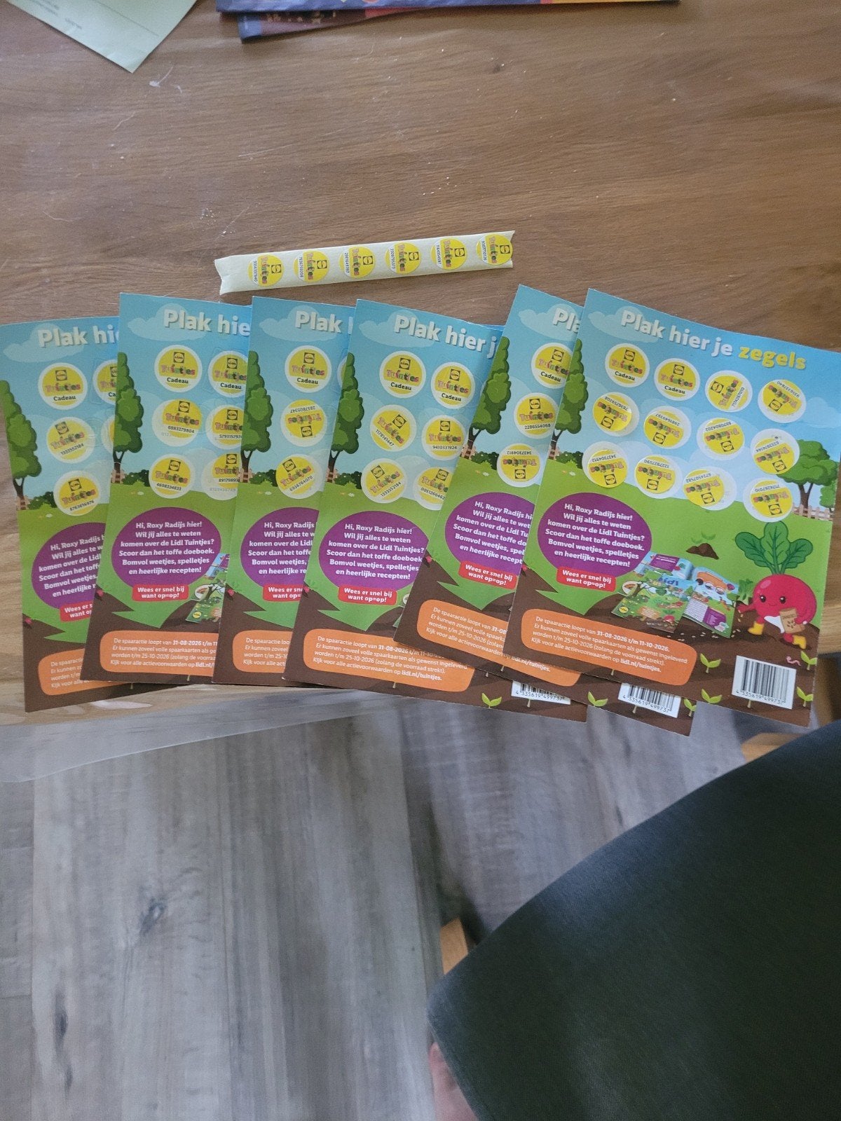 Lidl Tuintjes spaarkaarten en losse zegels, Verzamelen, Lidl, Ophalen of Verzenden