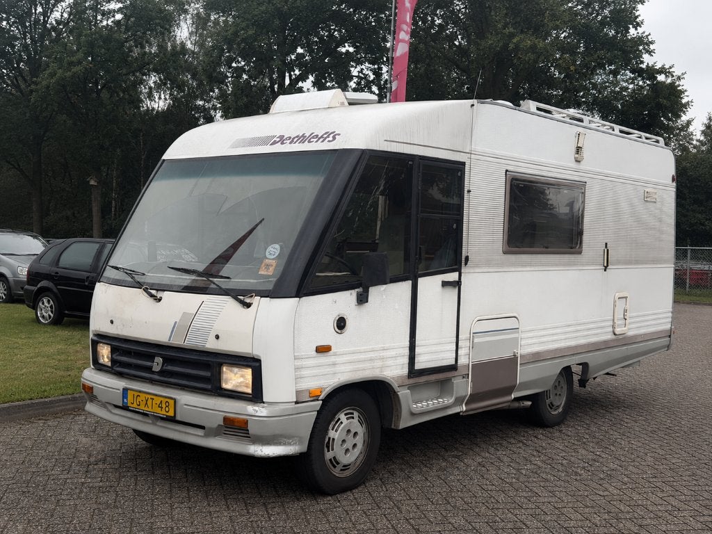 Fiat Ducato Dethleffs Globetrotter 2.5 Turbo Diesel Camper, Caravans en Kamperen, Campers, Integraal, Chemisch toilet, Ringverwarming