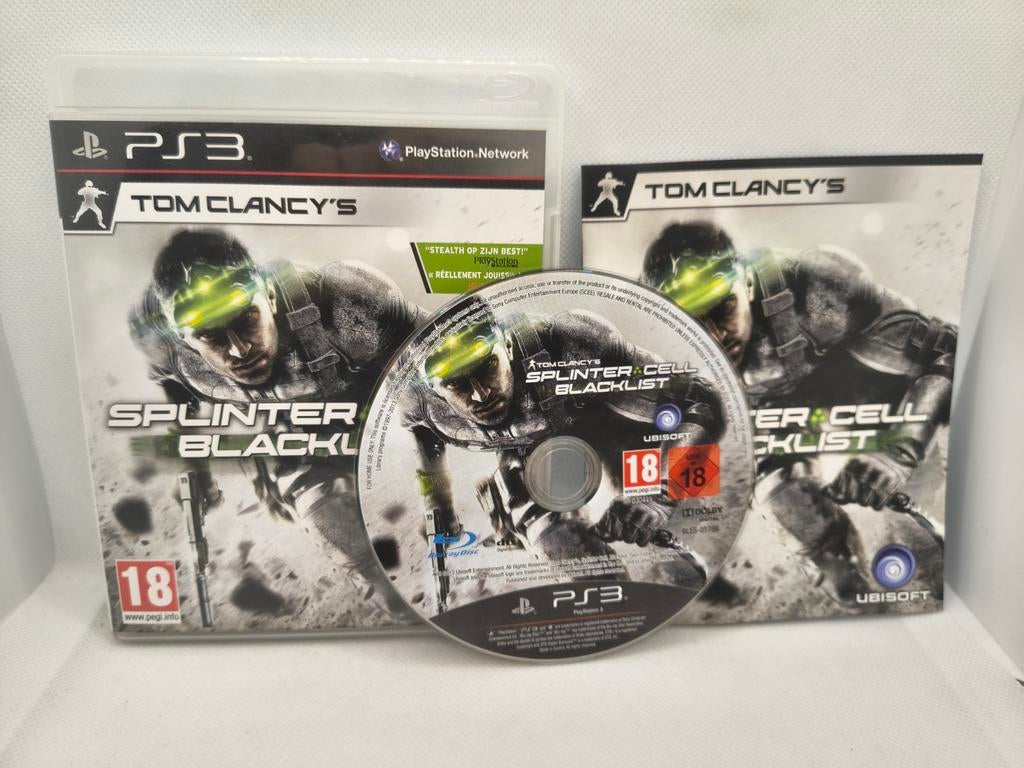 Splinter cell blacklist Playstation 3 game, Avontuur en Actie, Vanaf 18 jaar, 1 speler, Ophalen of Verzenden