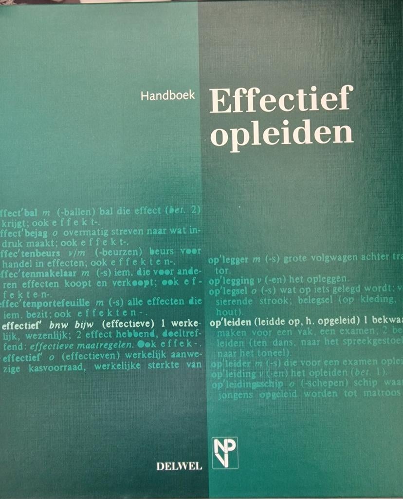 Handboek Effectief Opleiden - Complete Gids (7 delen), Boeken, Ophalen