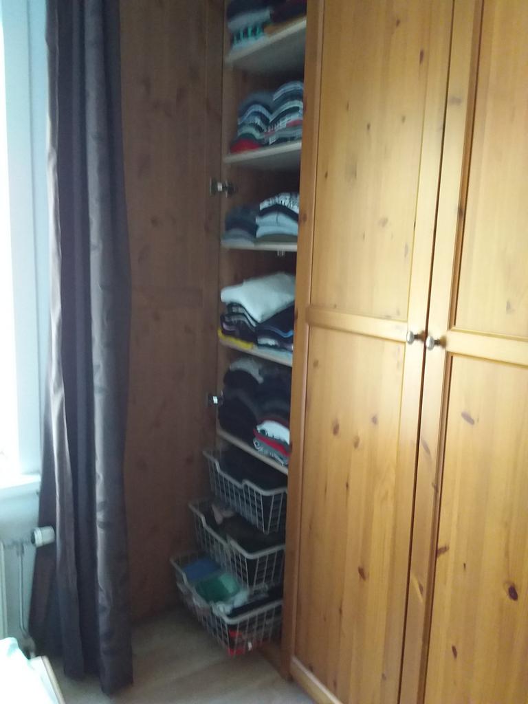 Ikea Kast voor Slaapkamer met 3 Laden, Huis en Inrichting, Kasten | Kledingkasten, Gebruikt, 200 cm of meer, 200 cm of meer, Grenenhout