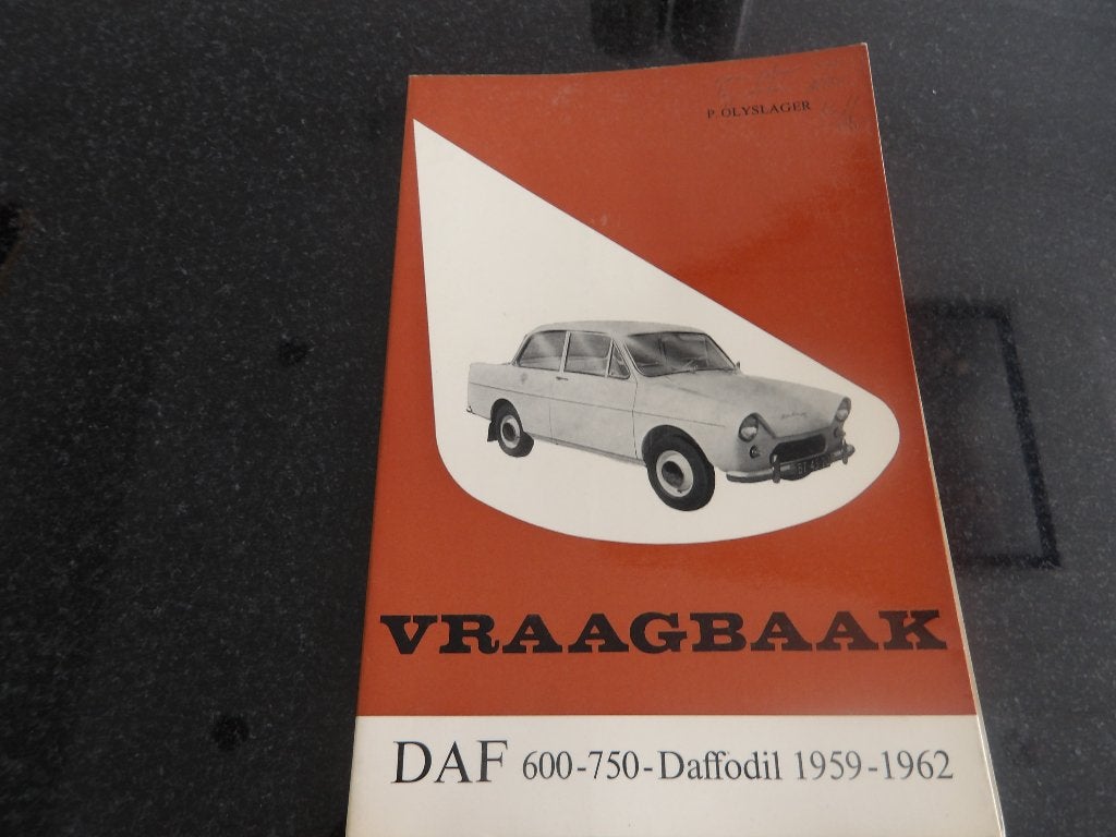 DAF 600 / 750 / Daffodil - Vraagbaak NL, Auto diversen, Handleidingen en Instructieboekjes, Verzenden