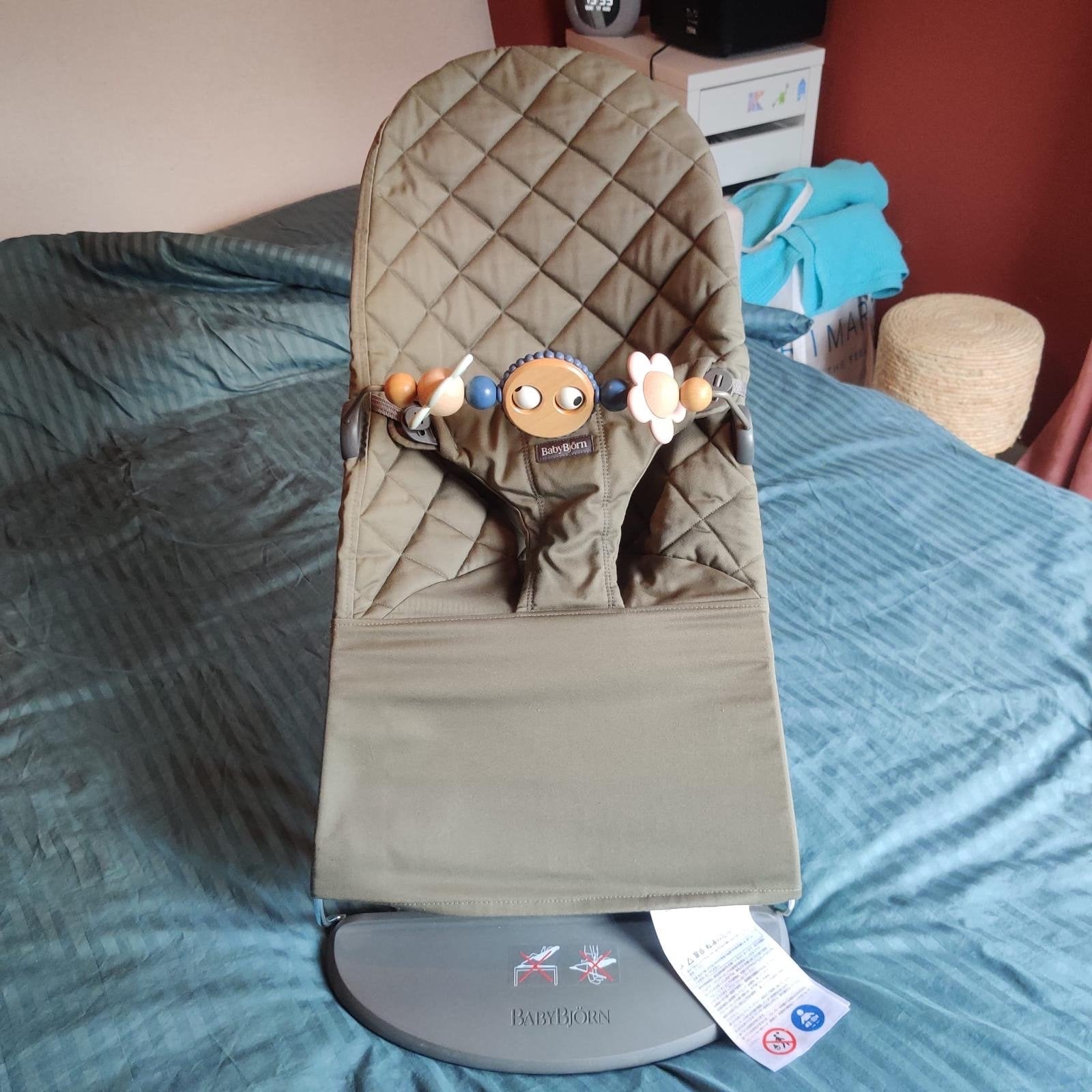 BabyBjorn Bouncer Bliss met speelboog, Ophalen of Verzenden, Zo goed als nieuw