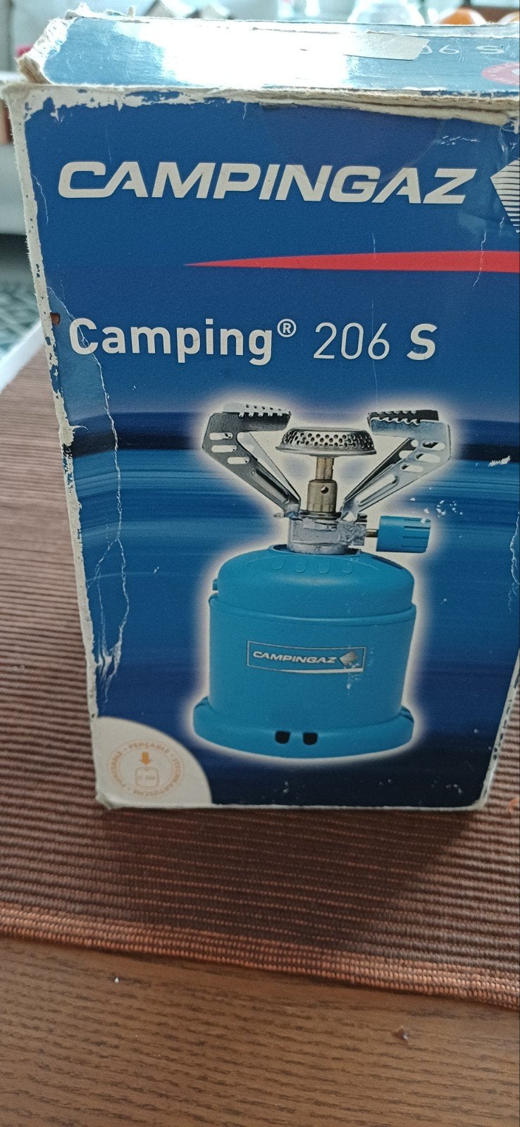 Campingaz Camping 206 S Gasbrander - Draagbaar Kooktoestel, Caravans en Kamperen, Kampeeraccessoires, Ophalen of Verzenden, Gebruikt