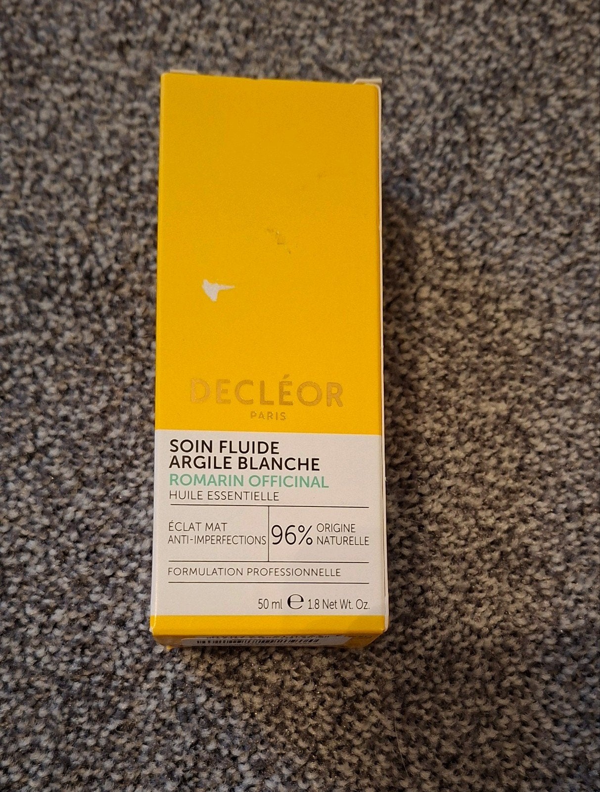 Te koop nieuwe Decléor Soin Fluide Argile Gezichtscrème 50ml, Ophalen of Verzenden, Nieuw, Gehele gezicht, Verzorging