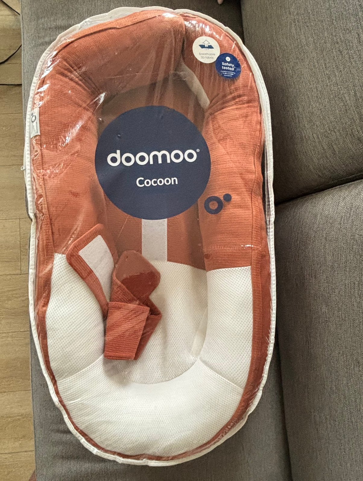 Doomoo Cocoon Baby Nest - Terra, Ophalen, Zo goed als nieuw, Overige typen