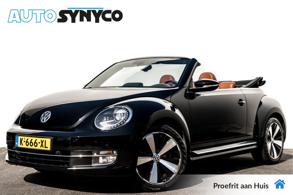 Volkswagen Beetle Cabriolet 1.2 TSi Cup | Stoelverwarming |, Auto's, Euro 5, Stof, Gebruikt, 4 cilinders