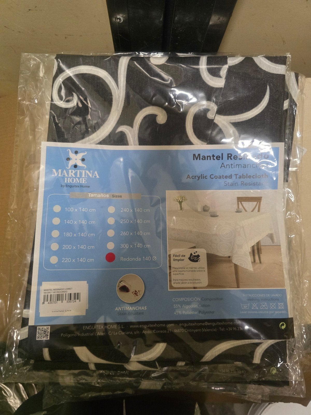 NIEUW: Set van 10 Luxe Tafelkleden – Rond Ø 140 cm – Vlek- e, Ophalen of Verzenden, Nieuw, Rechthoek