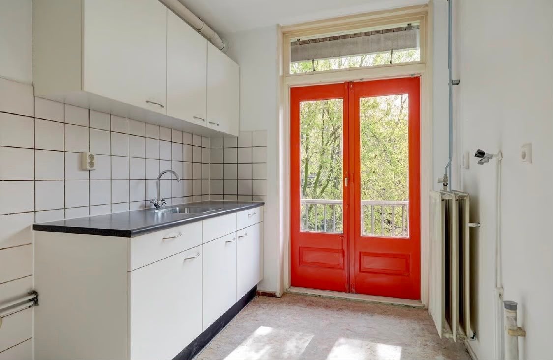 Keukenblok (zelf demonteren), Ophalen, Wit, Enkelwandige keuken, Zo goed als nieuw
