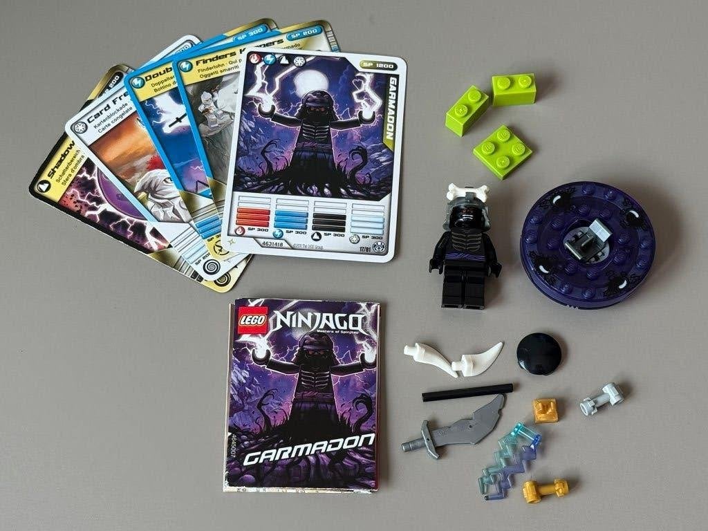 Lego - 2256 - Ninjago Spinners - Lord Garmadon, Lego, Ophalen of Verzenden, Compleet, Zo goed als nieuw