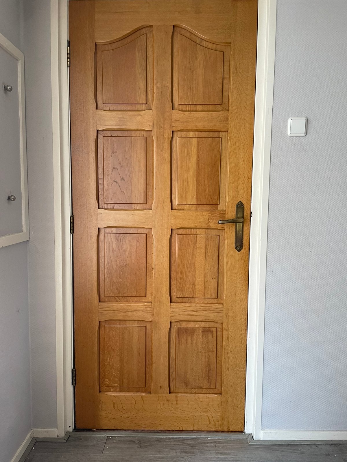 Massief Eiken houten deuren, Doe-het-zelf en Verbouw, Deuren en Horren, Ophalen, Gebruikt, Binnendeur, Minder dan 200 cm