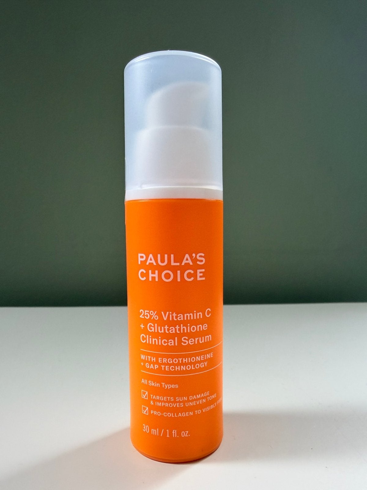 Paula’s Choice 25% Vitamin C + Glutathione Clinical Serum, Ophalen of Verzenden, Nieuw, Gehele gezicht, Verzorging