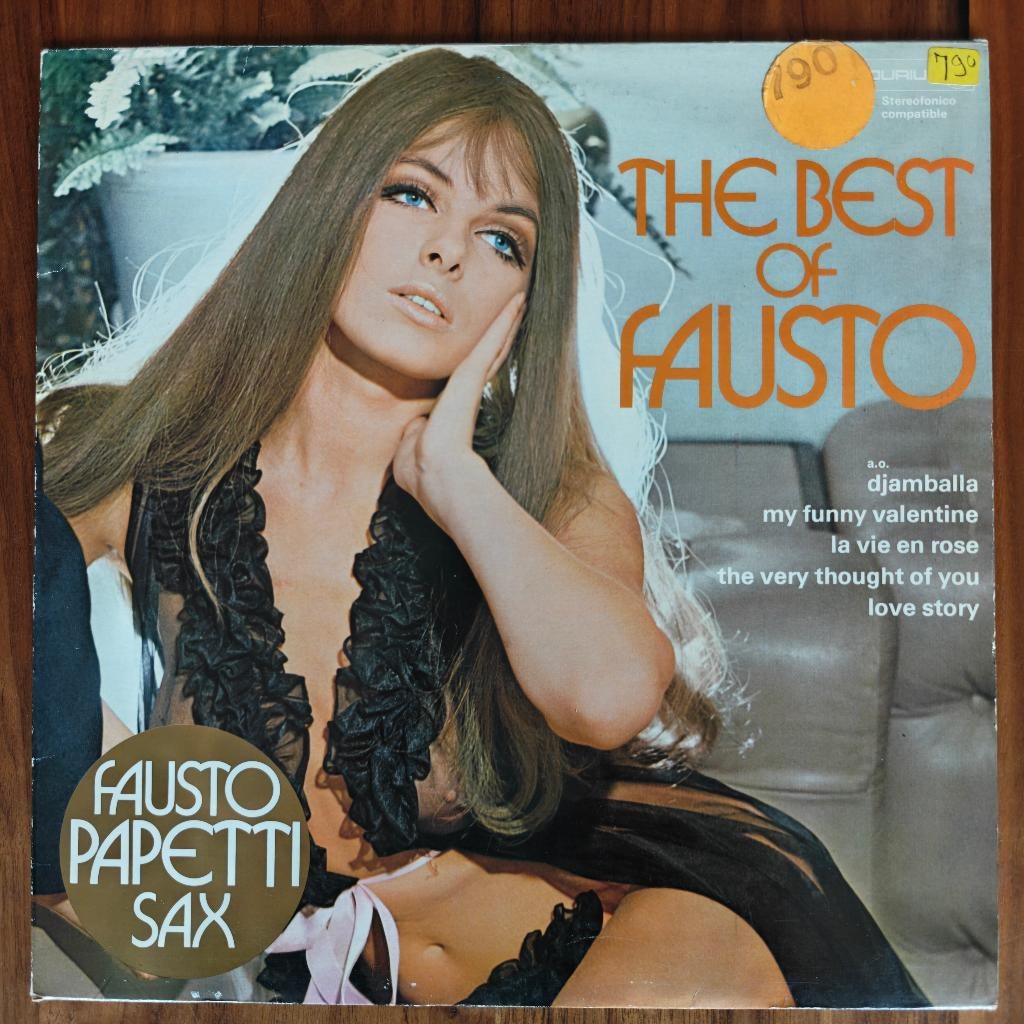 LP - Fausto Papetti – The Best Of Fausto, 1960 tot 1980, Gebruikt, Ophalen of Verzenden, 12 inch