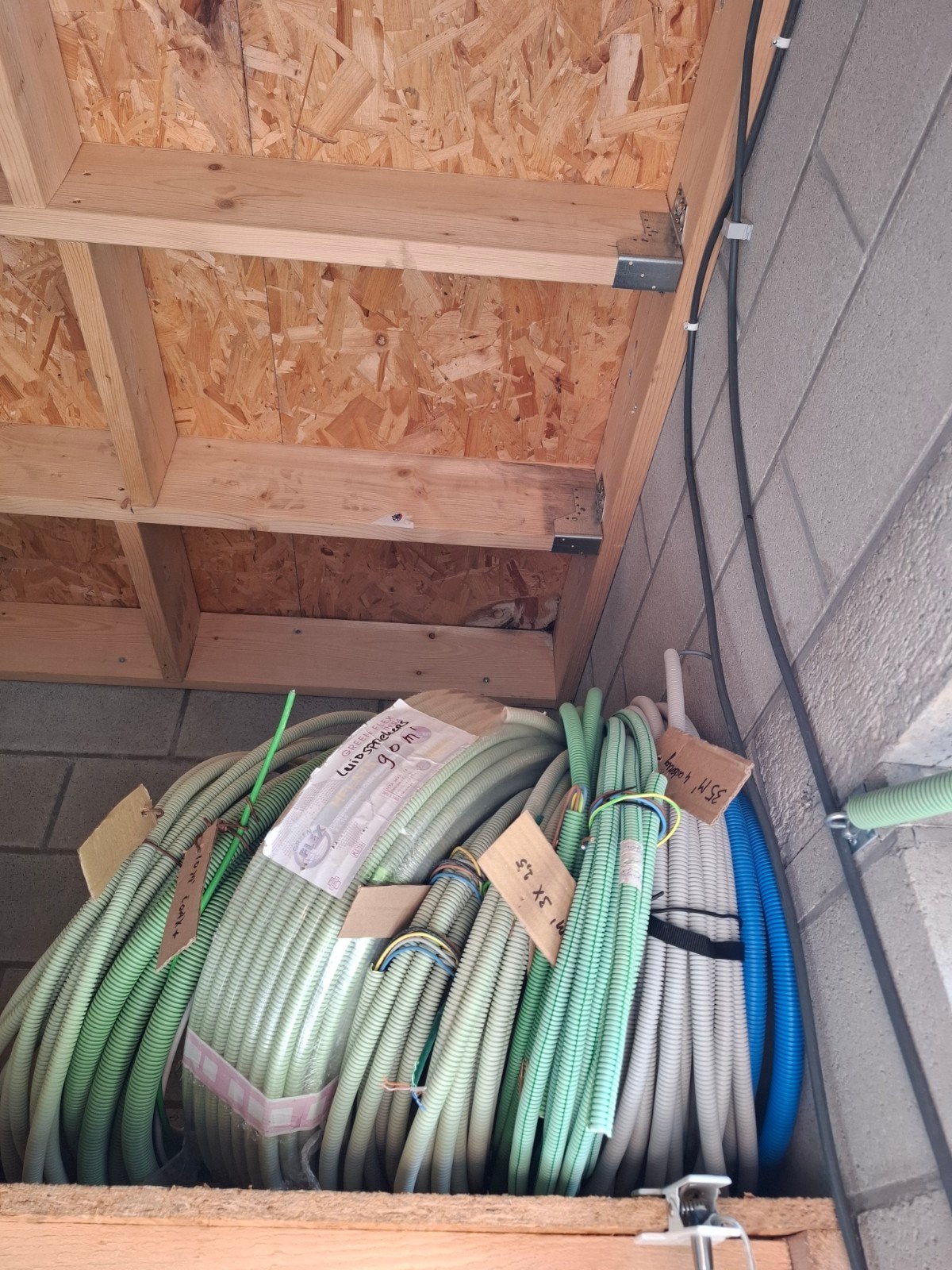 Diverse soorten elektrokabel, verschillende lengtes, Ophalen, Nieuw, Overige merken
