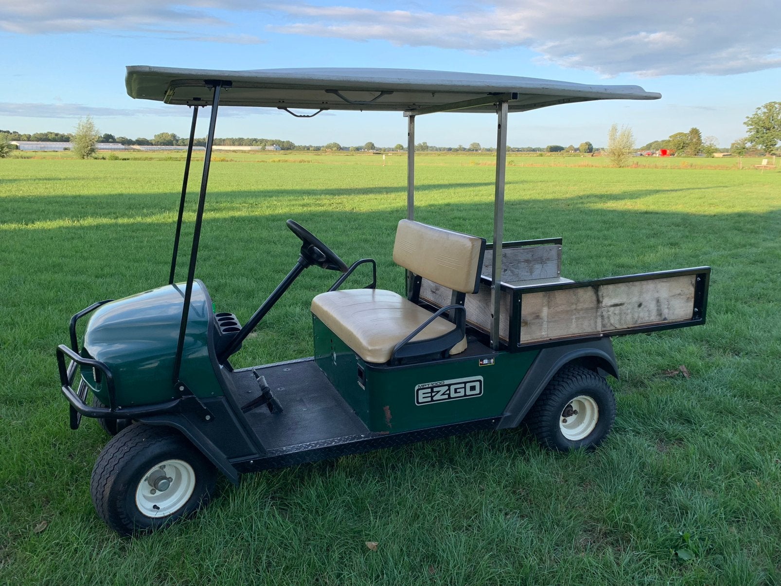 EZGO golfkar accu!, Ophalen