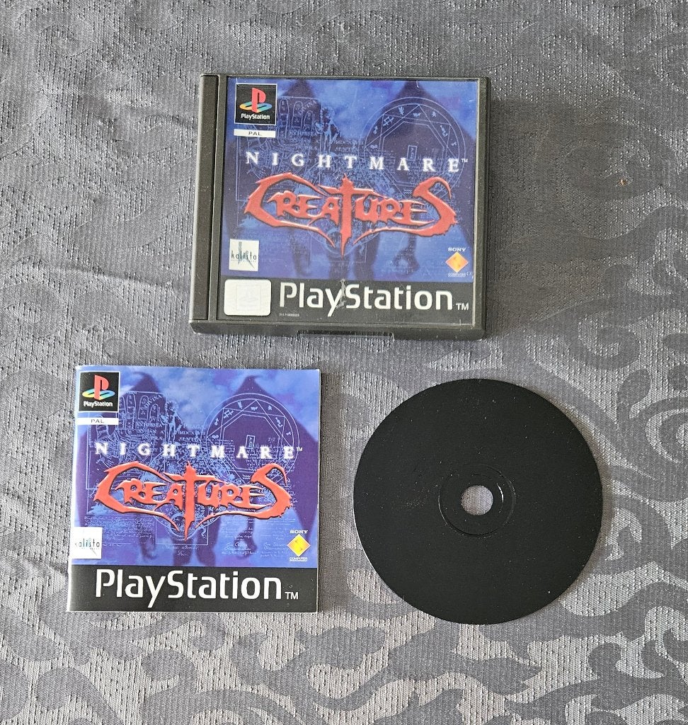Nightmare Creatures (PSX) (PAL), Avontuur en Actie, Gebruikt, 1 speler, Ophalen of Verzenden