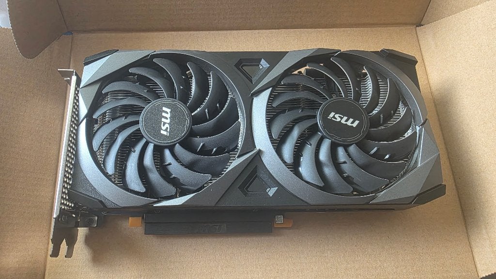 MSI GeForce RTX 3060 Ti Ventus 2X 8G, Computers en Software, Videokaarten, Verzenden, GDDR6, PCI-Express 4, Zo goed als nieuw