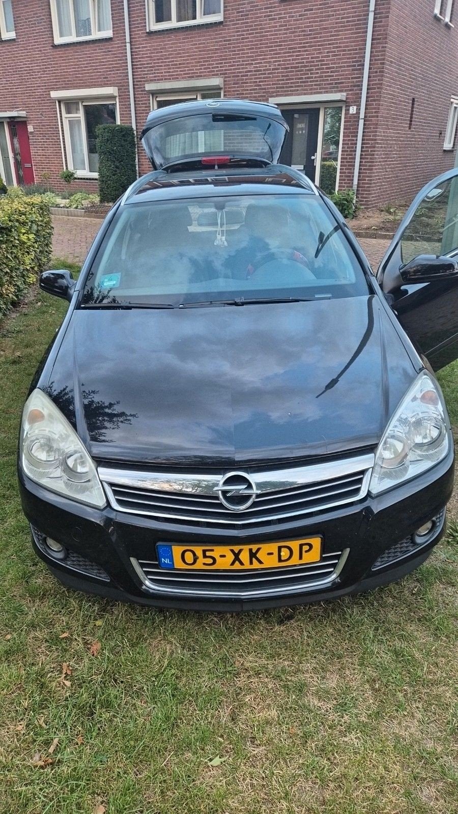 Opel Astra 1.6 16V 85KW St.wgn. 2007 Zwart, Auto's, Voorwielaandrijving, 657 kg, 15 km/l, 4 cilinders