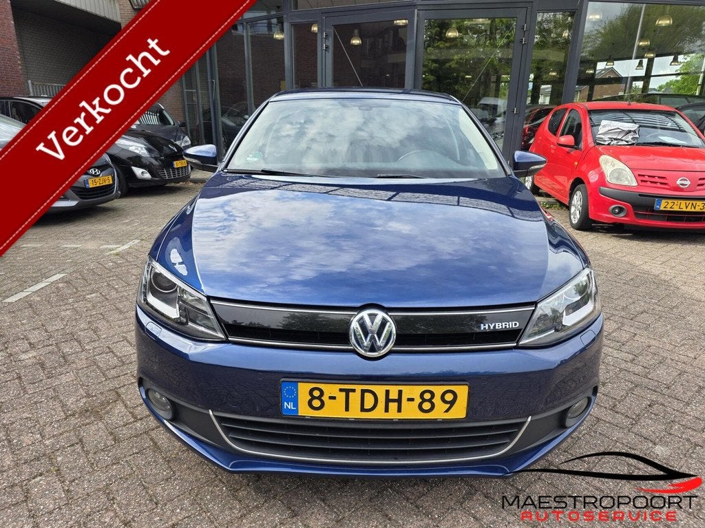 Volkswagen Jetta 1.4 TSI Hybrid Highline, Gebruikt, Euro 6, 4 cilinders, Blauw