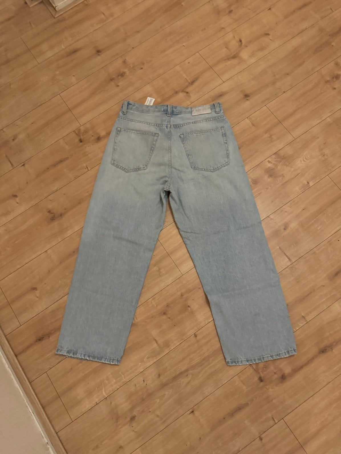 Pull&bear broek, Ophalen, Zo goed als nieuw, Blauw, W40 - W42 (confectie 56/58)