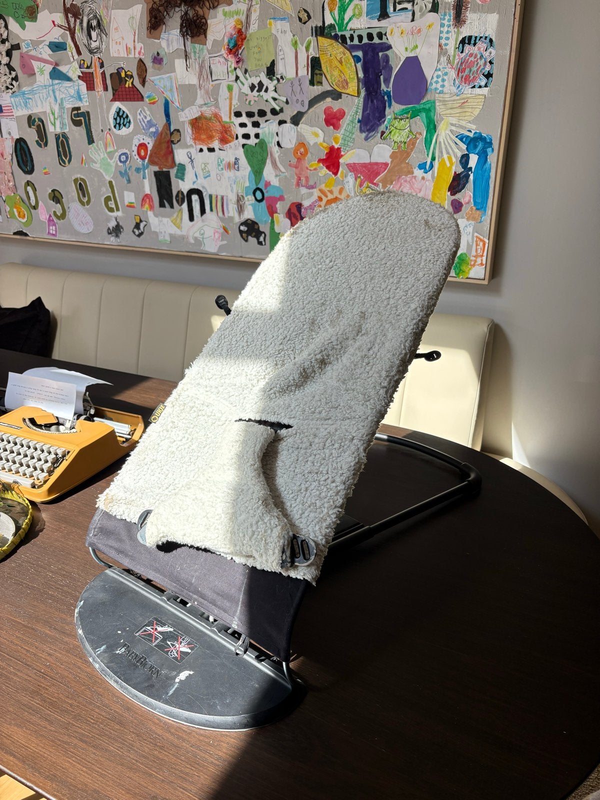 BabyBjörn Wipstoel met zachte hoes, Kinderen en Baby's, Wipstoeltjes, Overige merken, Gebruikt, Wipstoel, Ophalen of Verzenden