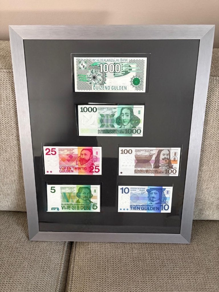 Verzameling prachtige oude guldenbiljetten (7 stuks), Ophalen, Euro's, Setje