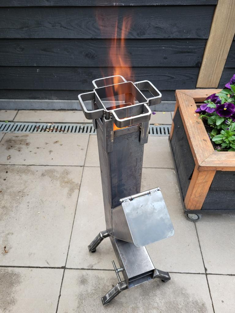 Rocket stove, Ophalen of Verzenden