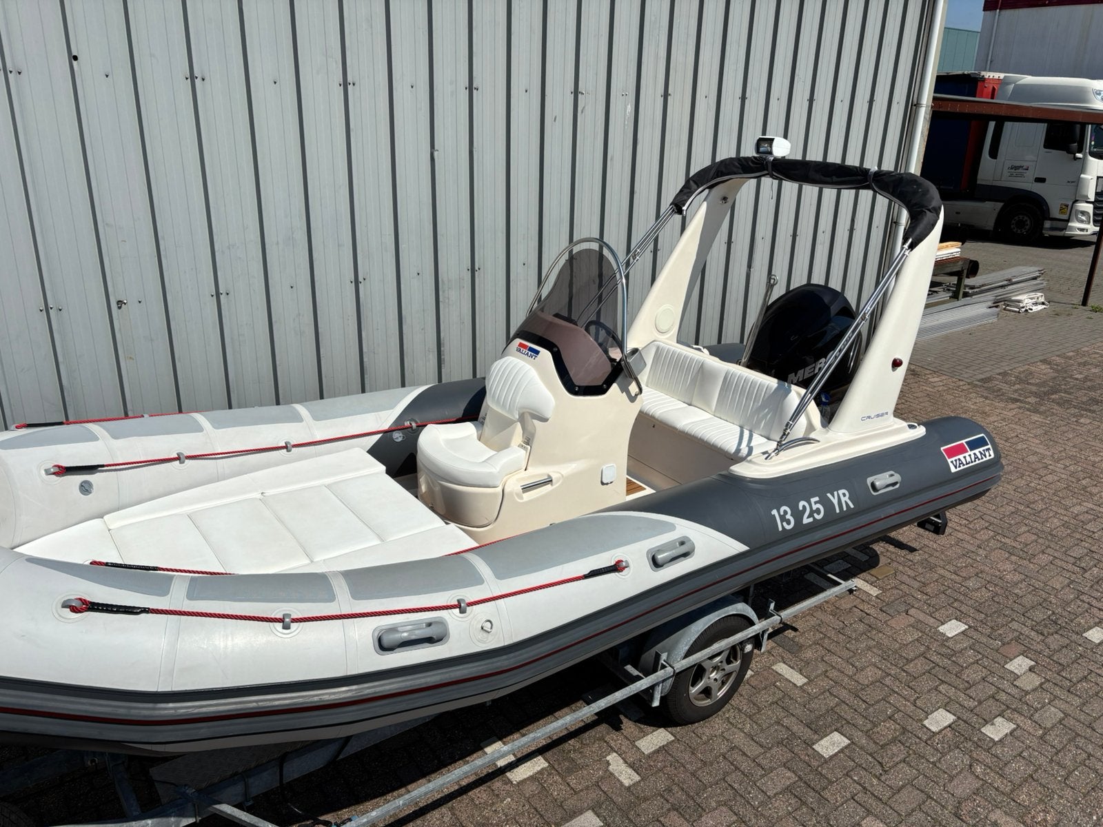 RIB Valiant 620 + 150pk MERCURY, Watersport en Boten, Ophalen of Verzenden, Zo goed als nieuw