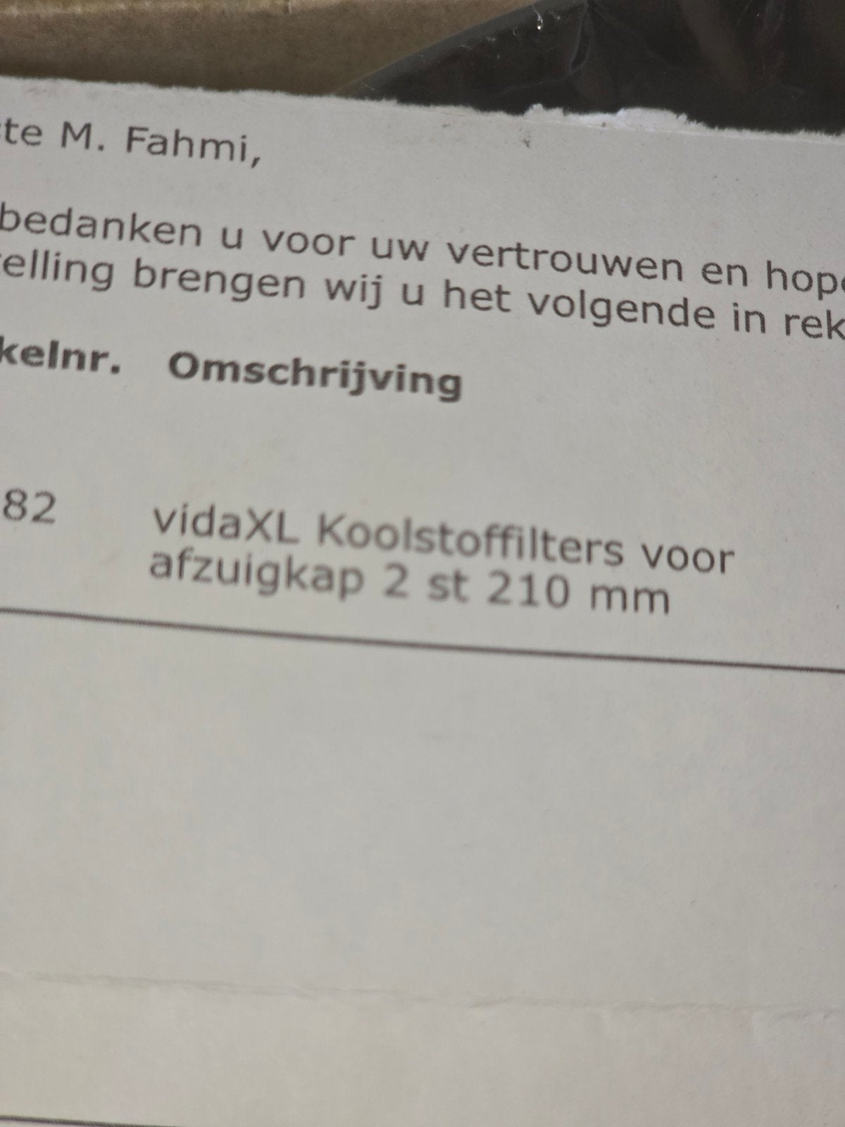 vidaXL Koolstoffilters voor afzuigkap 3 st 210 mm, Overige typen, Nieuw, Ophalen of Verzenden, Inbouw