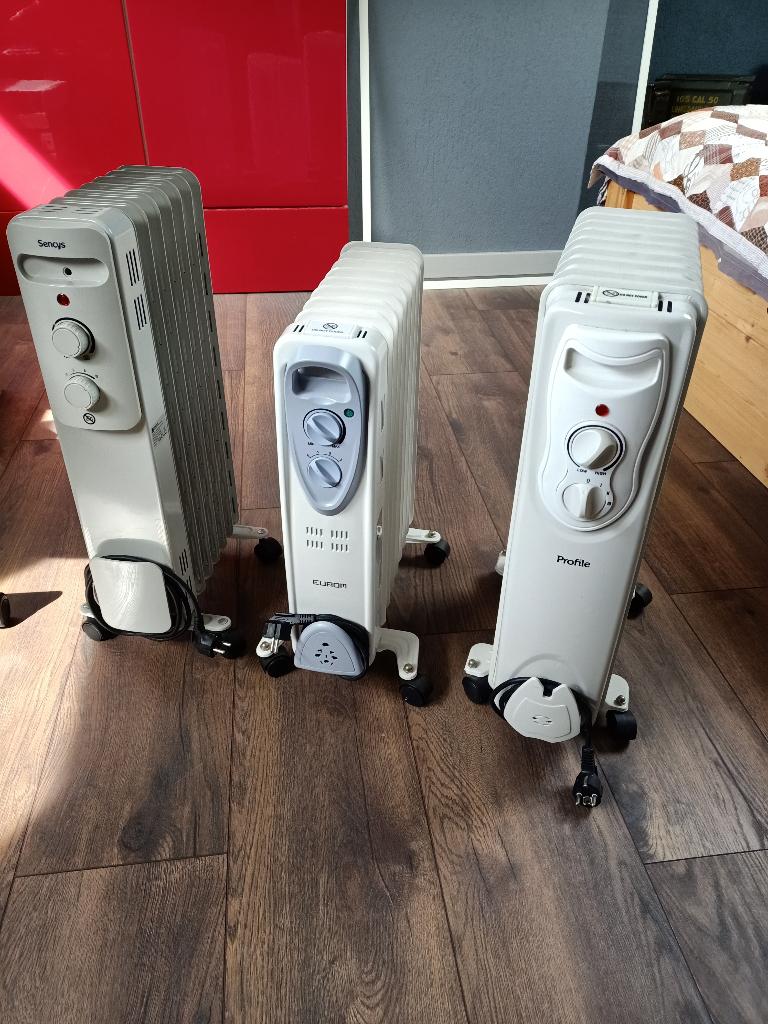 Elektrische olie radiator, kachel, Ophalen, 30 tot 80 cm, Gebruikt, Radiator