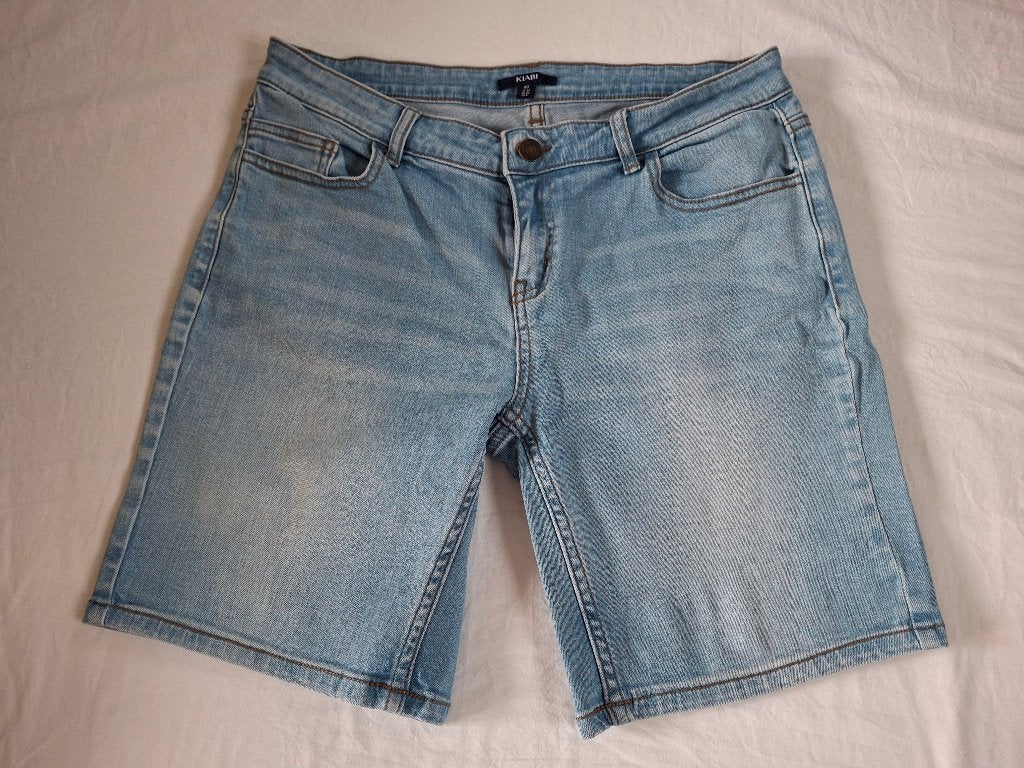 spijker korte broek jeans Kiabi, Blauw, Ophalen of Verzenden, Zo goed als nieuw, Kiabi