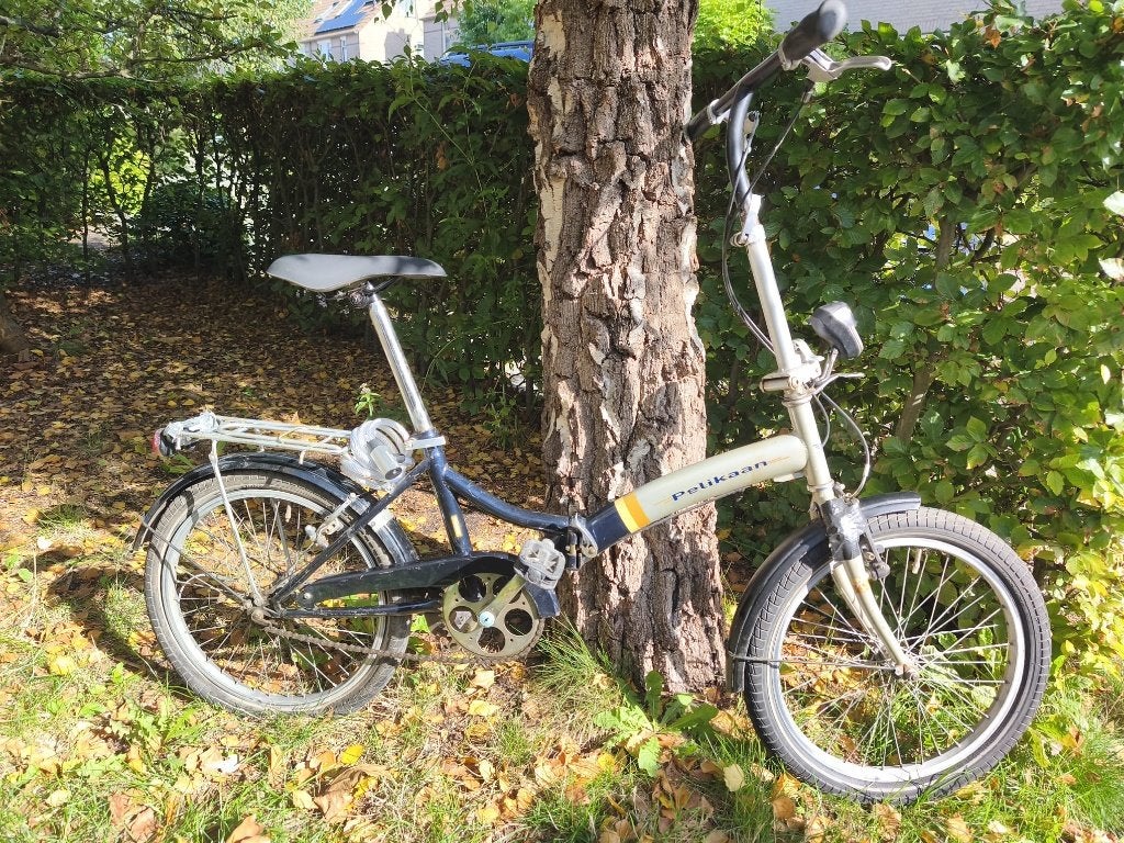 vouwfiets Pelikaan, Fietsen en Brommers, Gebruikt, Velgrem, Ophalen, Overige merken