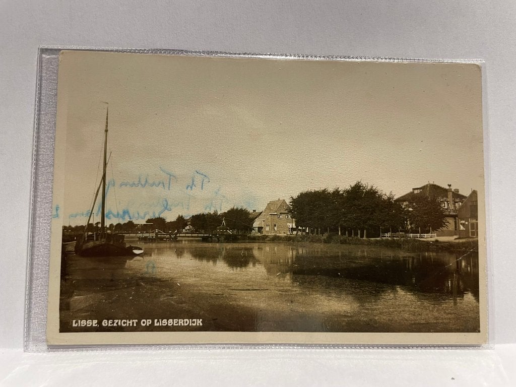 Lisse - Gezicht op Lisserdijk, Verzenden, Gelopen, Zuid-Holland
