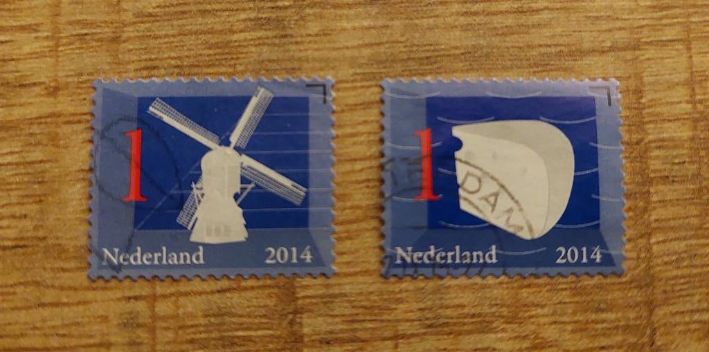 Nederland 3141-3142, Nederlandse Iconen., Postzegels en Munten, Postzegels | Nederland, Ophalen of Verzenden, Na 1940, Gestempeld