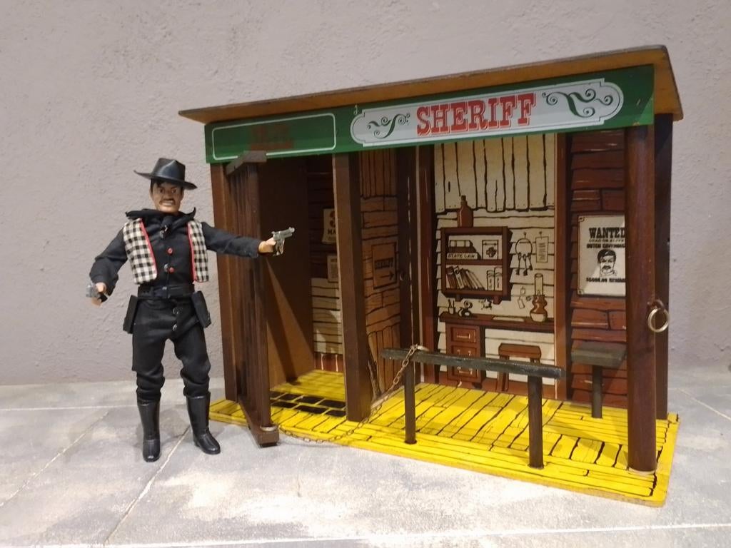 Vintage Lone Ranger playset SIO!, Verzamelen, Speelgoed, Zo goed als nieuw, Ophalen of Verzenden