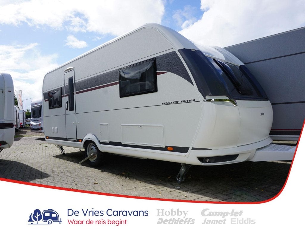 Hobby Excellent Edition 540 UL As 1800kg,Vloerverwarming, Caravans en Kamperen, Overige typen, Rondzit, Hobby, Bedrijf