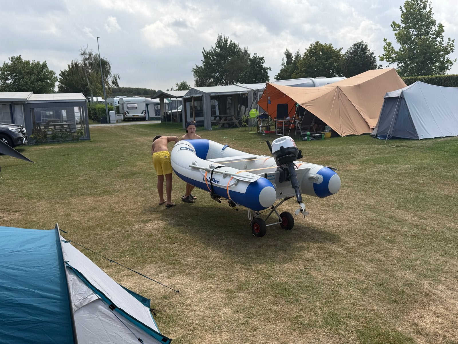 Lodestar 275 met Yamaha 6pk 4takt buitenboordmotor, Watersport en Boten, Ophalen, Lodestar, Gebruikt, Inclusief motor