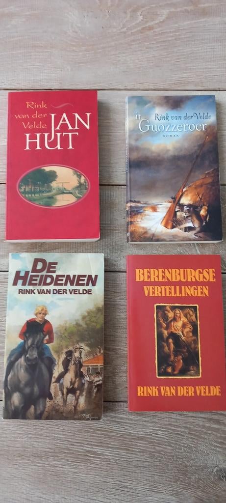 Friese boeken Rink van der Velde, Ophalen of Verzenden, Zo goed als nieuw