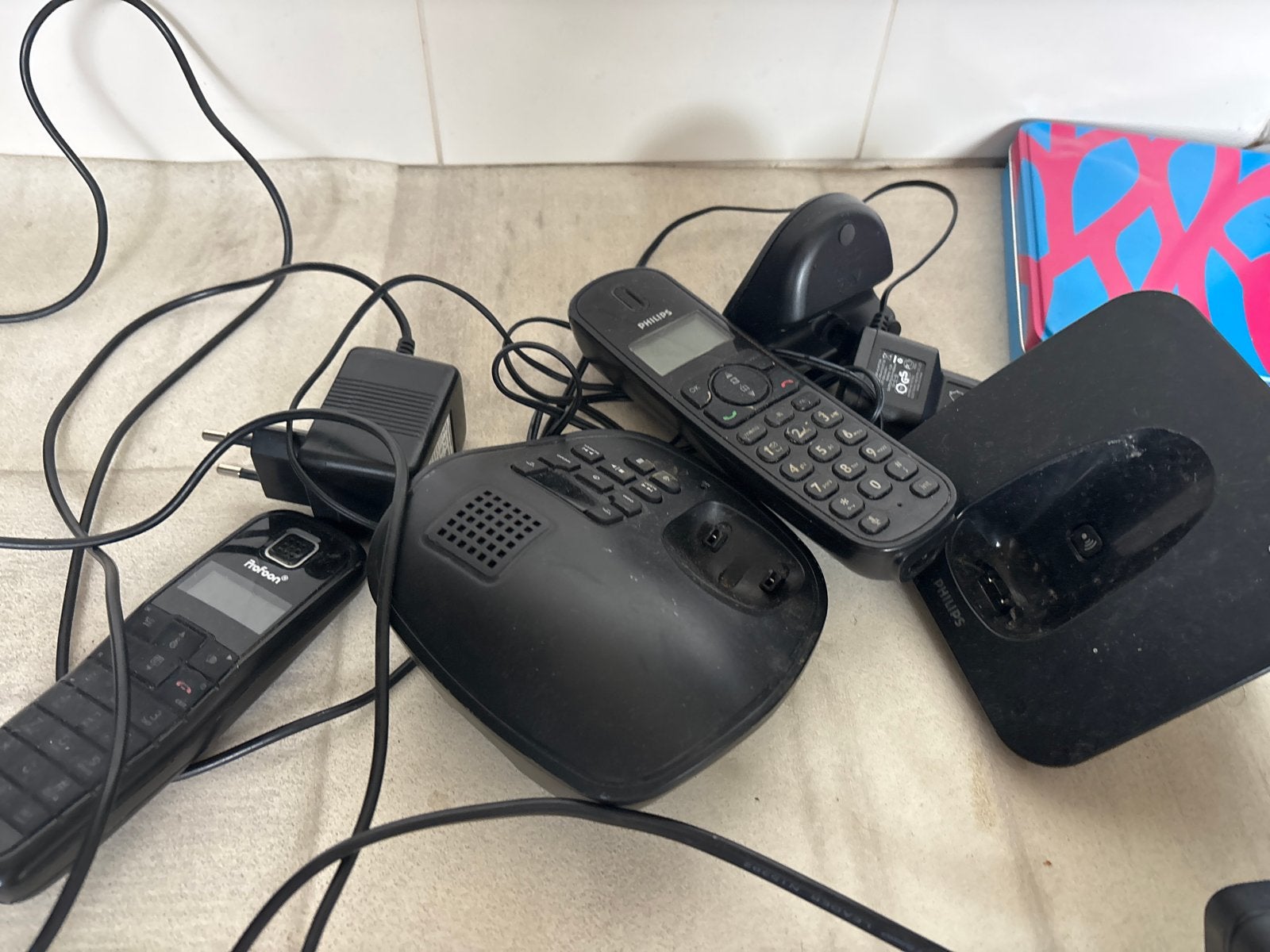 Vaste telefoons en onderdelen, Ophalen of Verzenden, Gebruikt, 2 handsets