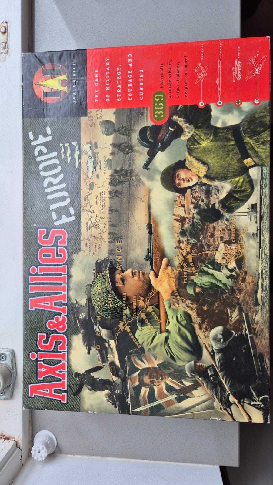 Axis & Allies Europe Bordspel - Strategisch Oorlogsspel, Ophalen of Verzenden