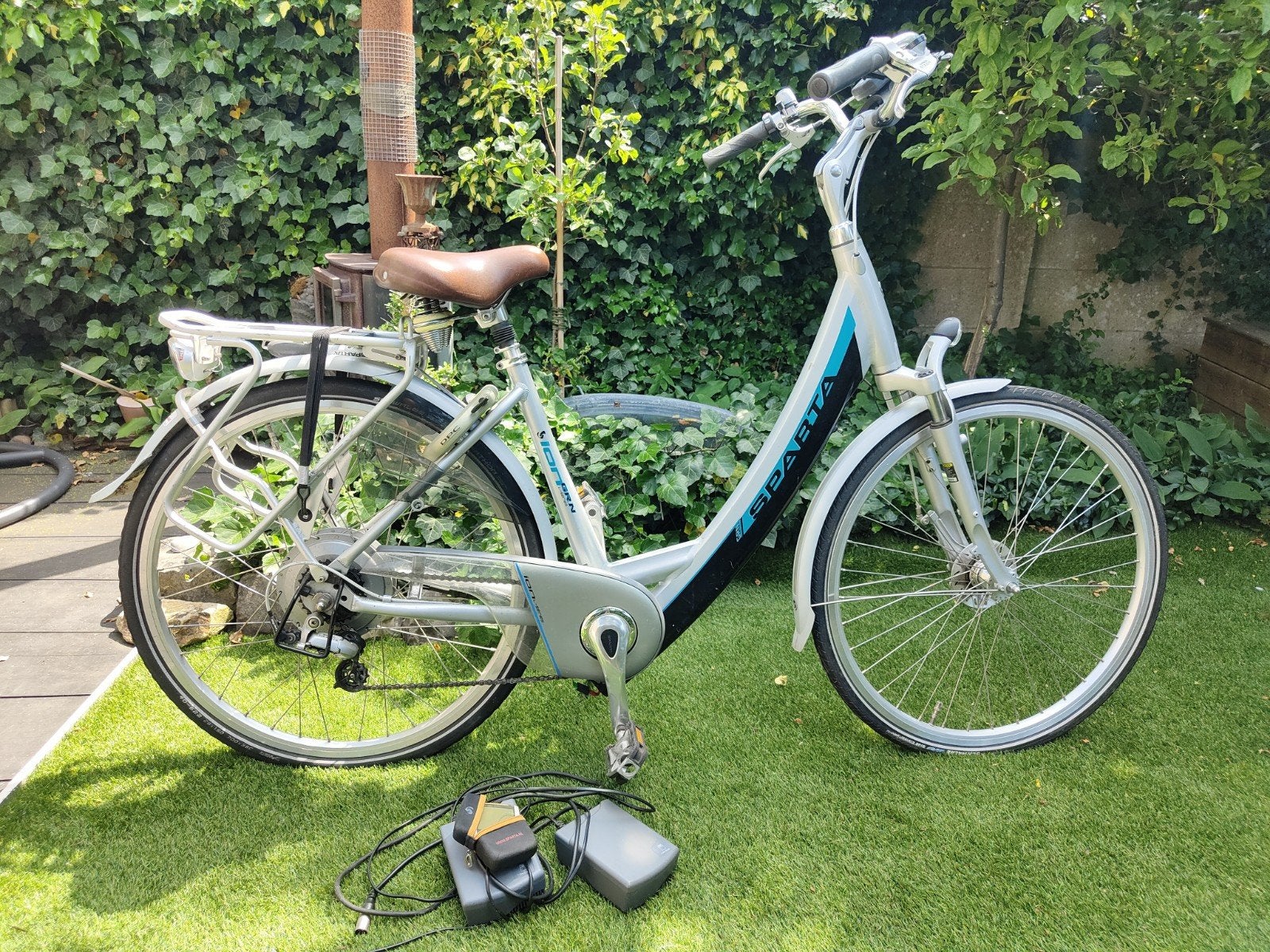 Sparta ION GRN L-Series elektrische fiets, accu is op., Ophalen, Sparta, Gebruikt, 51 tot 55 cm