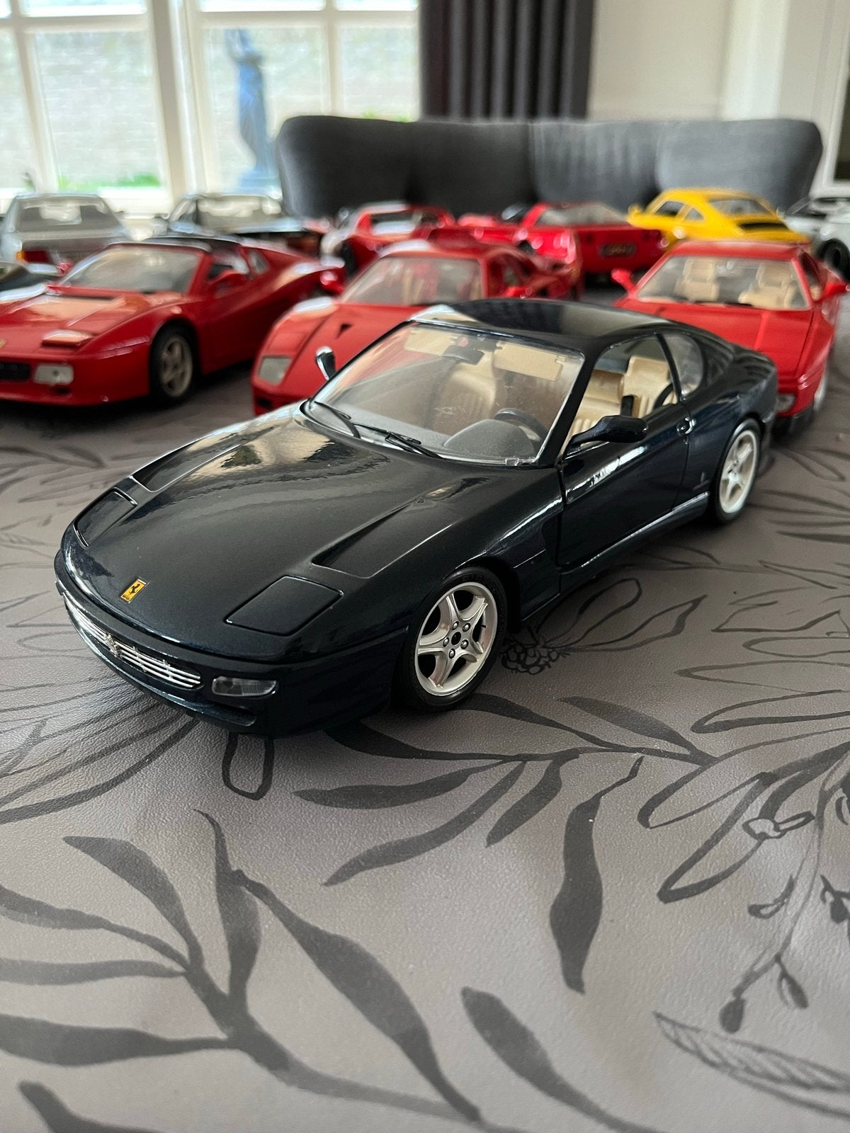 Ferrari 456 GT 1992 Schaalmodel 1:18 Bburago, Hobby en Vrije tijd, Modelauto's | 1:18, Ophalen of Verzenden, Zo goed als nieuw