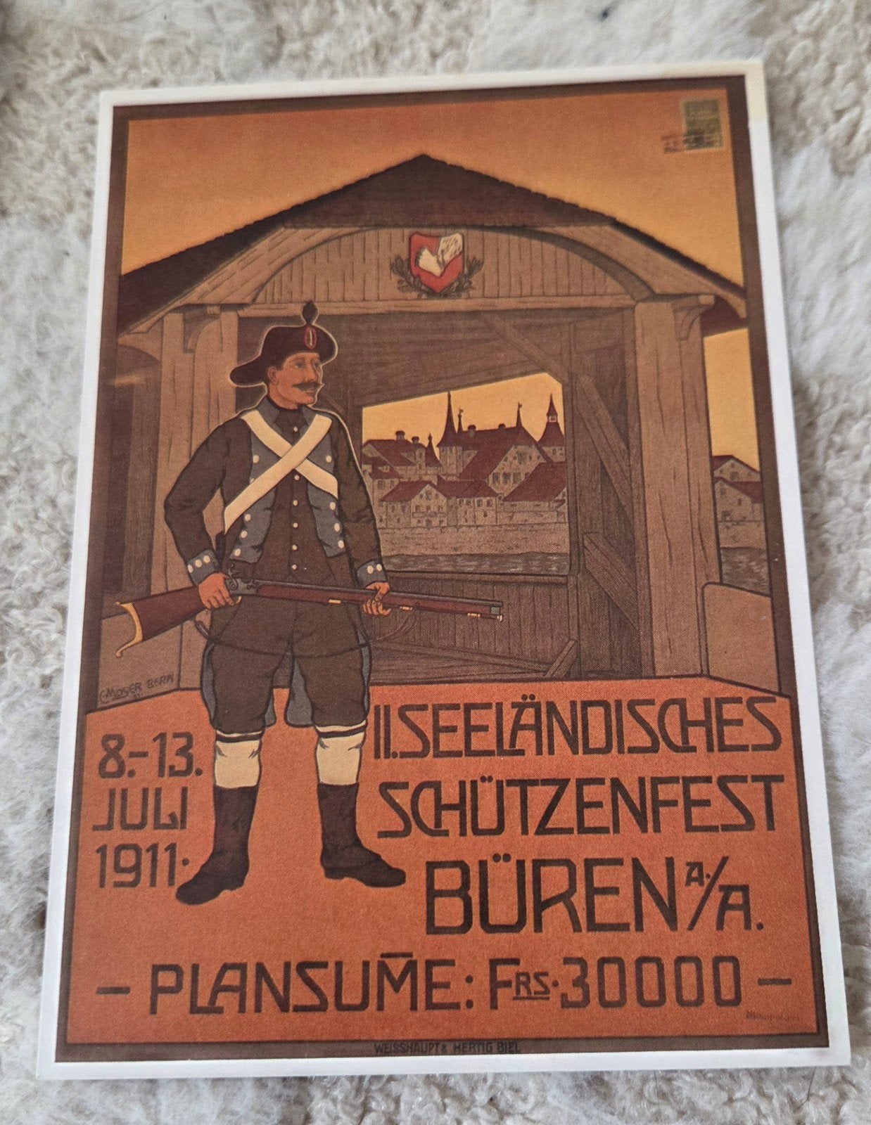 Schützenfest Büren a.A. 1911, Verzenden, Ongelopen, Overige thema's