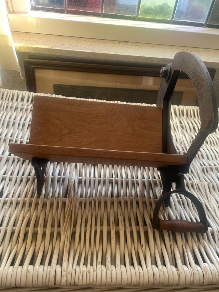 Vintage Broodsnijmachine - Hout en Metaal, Witgoed en Apparatuur, Ophalen of Verzenden, Gebruikt
