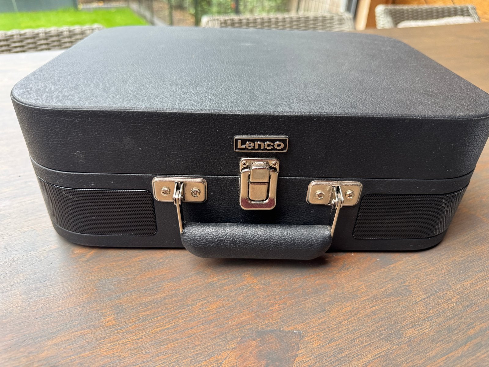 Lenco Classic Phono TT-116BK Platenspeler met Bluetooth, Zo goed als nieuw, USB-aansluiting, Platenspeler, Ophalen