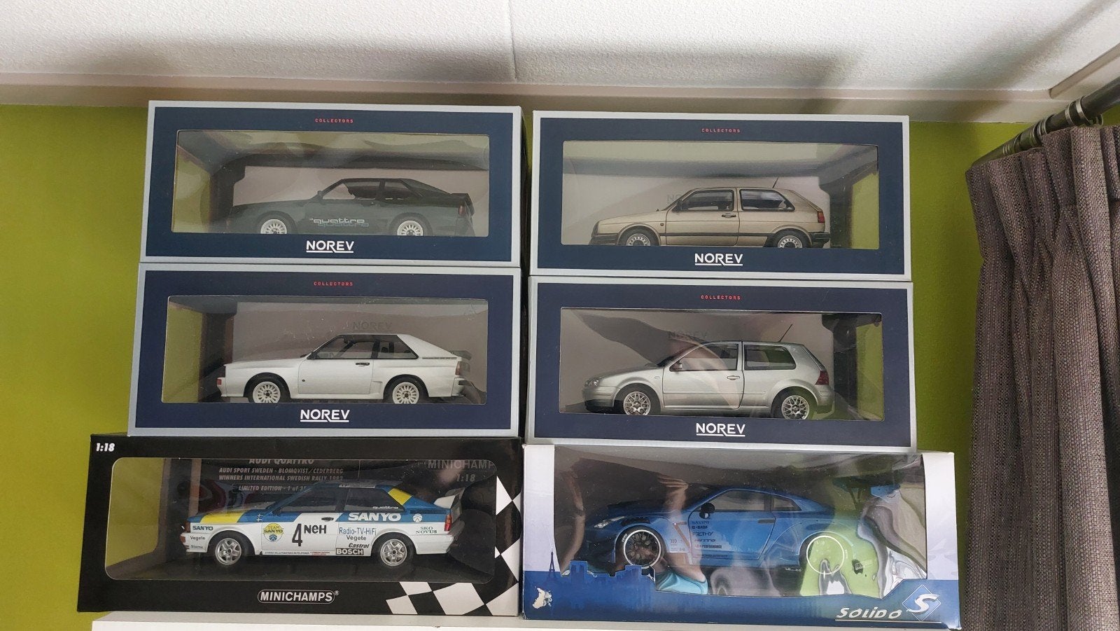 minichamps, norev en dergelijke model auto's., Ophalen of Verzenden, Zo goed als nieuw, Auto, Norev