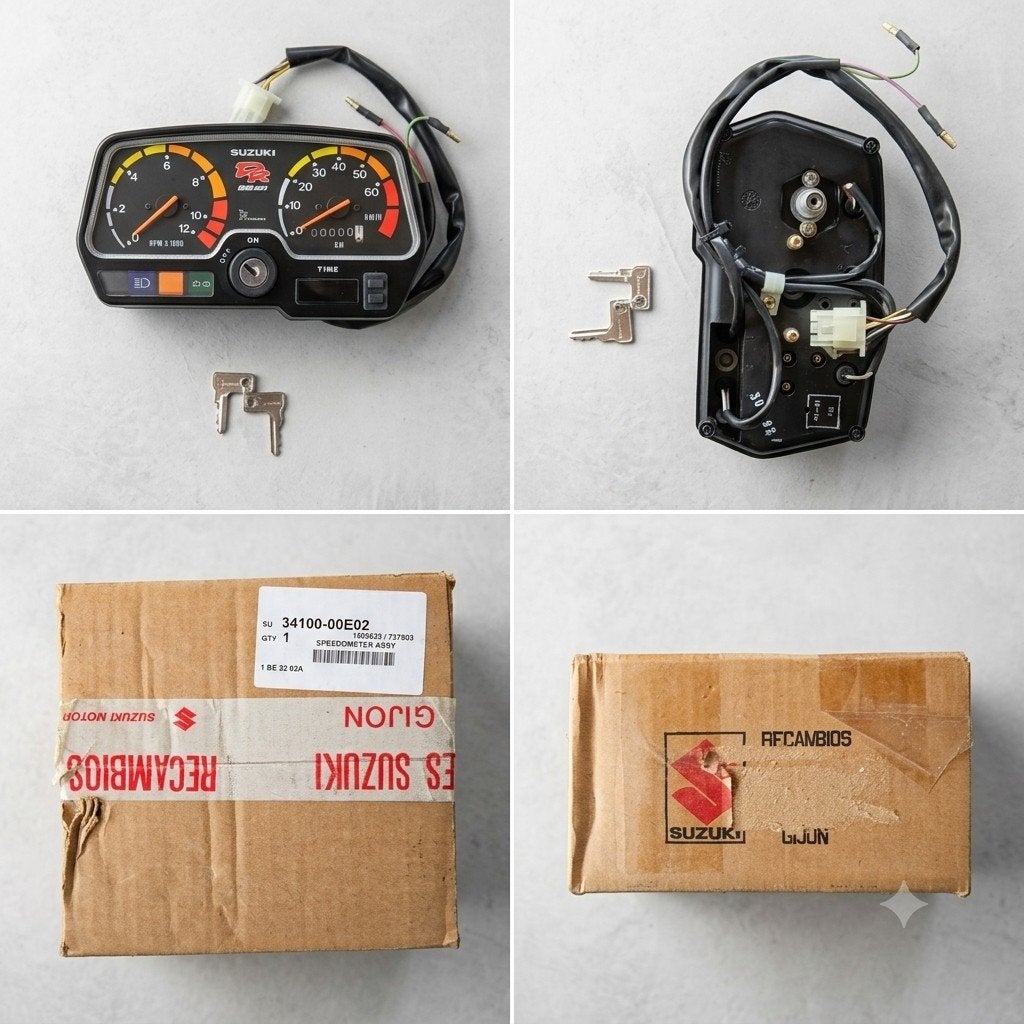 suzuki dr big 50 - OEM - new old stock tellerklok., Suzuki, Nieuw, Dr big 50, Suzuki