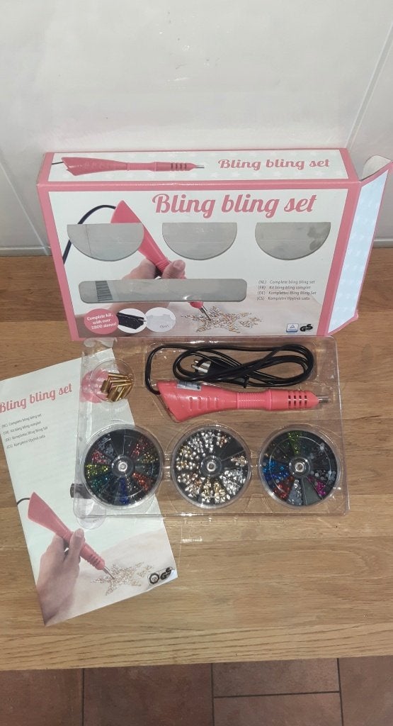 Bling bling set, Ophalen of Verzenden, Gebruikt, Elektrisch, Gereedschap of Toebehoren