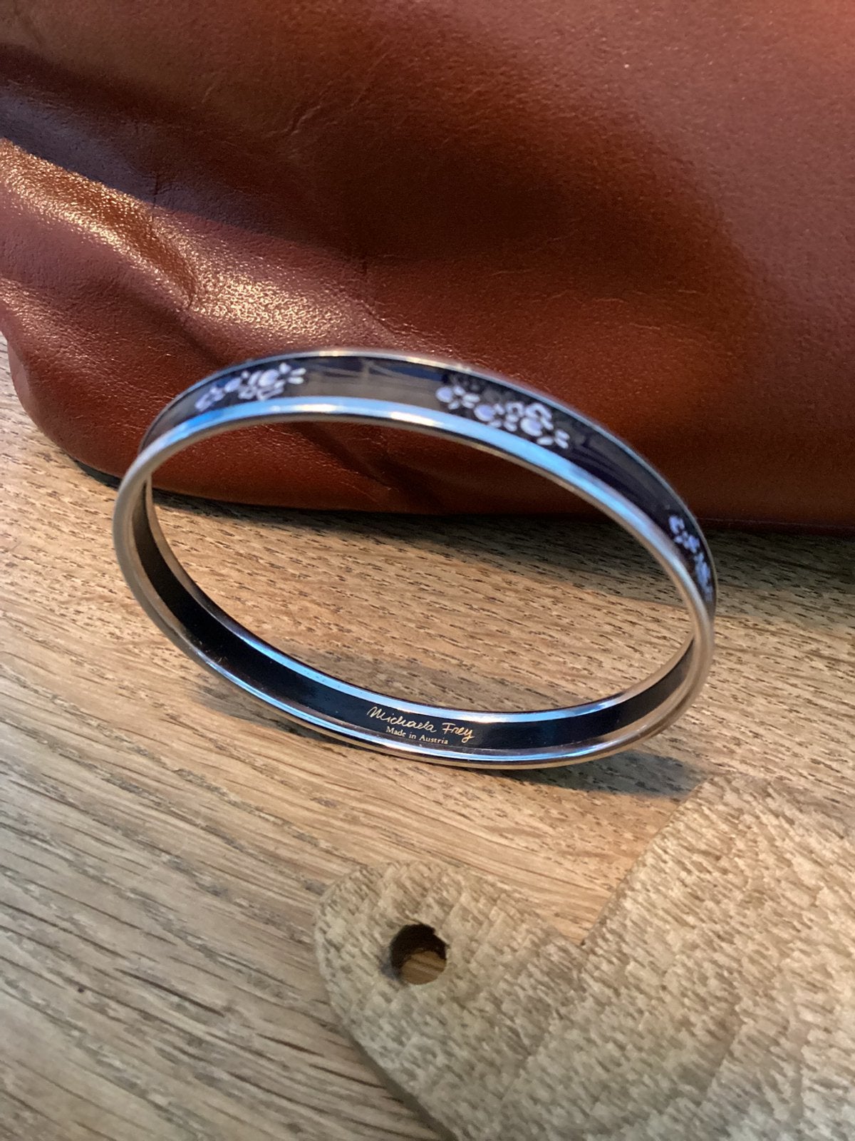 Armband Michaela Frey, Verzenden, Zo goed als nieuw, Zwart