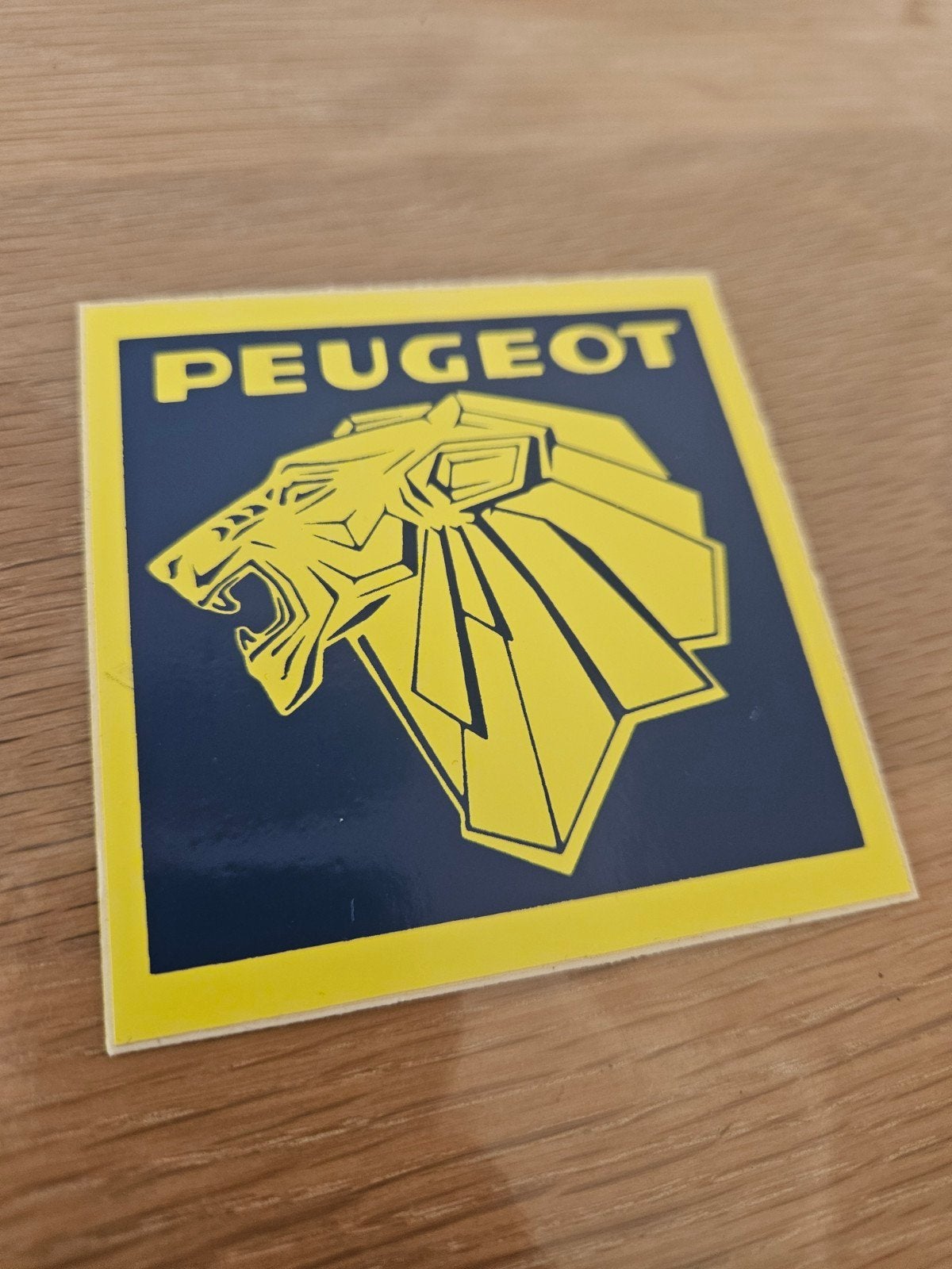 Peugeot sticker, Ophalen of Verzenden, Zo goed als nieuw
